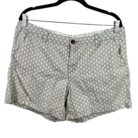 Merona soft cotton‎ mid rise shorts size 14 - Picture 1 of 8
